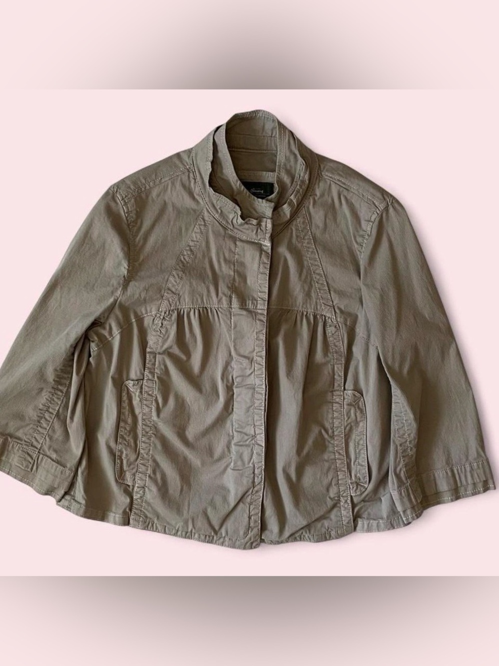 Vintage Eddie Bauer specially dyed khaki jacket sz S